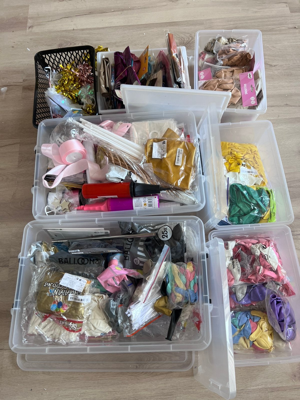 Ballondecoratie en benodigdheden, Hobby en Vrije tijd, Feestartikelen, Ophalen of Verzenden, Zo goed als nieuw, Versiering, Verjaardag