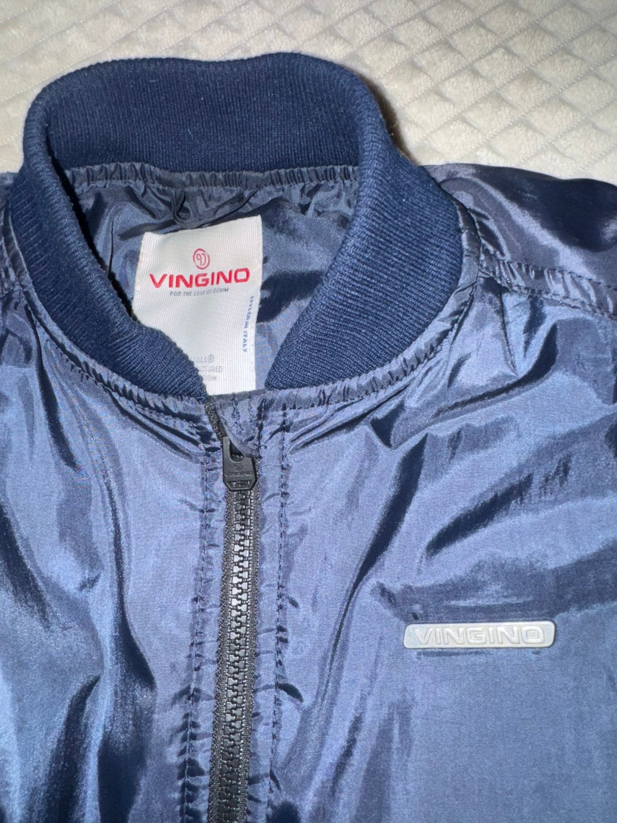 Vingino zomerjas 152/12, Ophalen of Verzenden, Zo goed als nieuw, Overige maten, Blauw