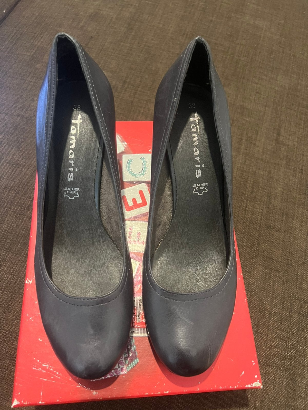 Pumps 38, Kleding | Dames, Pumps, Blauw, Ophalen of Verzenden, Zo goed als nieuw