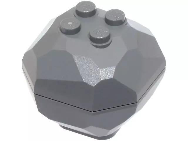 1x Lego onderdeelnummer 30294c01 Rots 4x4 Achthoekige Kei, Overige thema's, Lego, Ophalen of Verzenden, Zo goed als nieuw