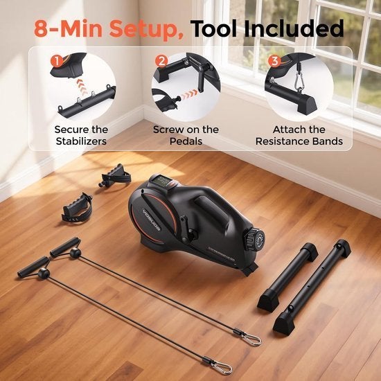 Fiets Pedal Trainer – Mini Hometrainer – Bureaufiets, Corvance B.V., Verzenden, Nieuw, Corvancebol@gmail.com