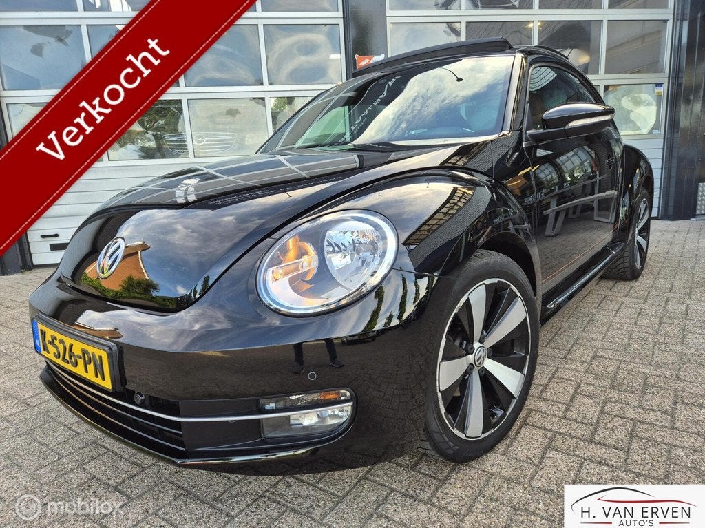 Volkswagen Beetle 1.2 TSI Design 18" PDC CRUISE CLIMA, Auto's, Volkswagen, Voorwielaandrijving, Euro 5, Beetle (Kever), 4 cilinders