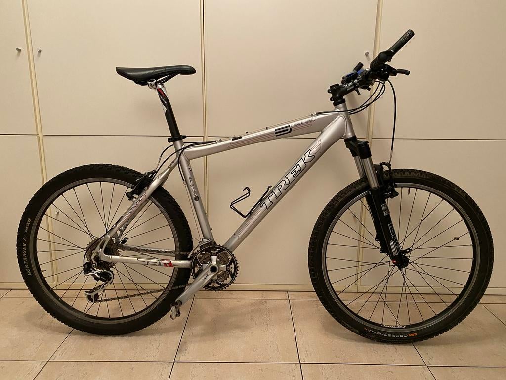 Trek Mountainbike 19,5 inch met kleding en schoenen, Gebruikt, Hardtail, Heren, 49 tot 53 cm