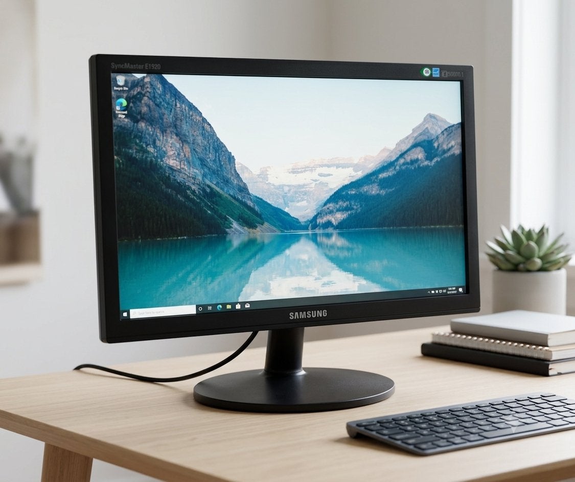 Samsung SyncMaster E1920 Monitor – 19 inch €1,00, Ophalen, Gebruikt, VGA, Overige resoluties