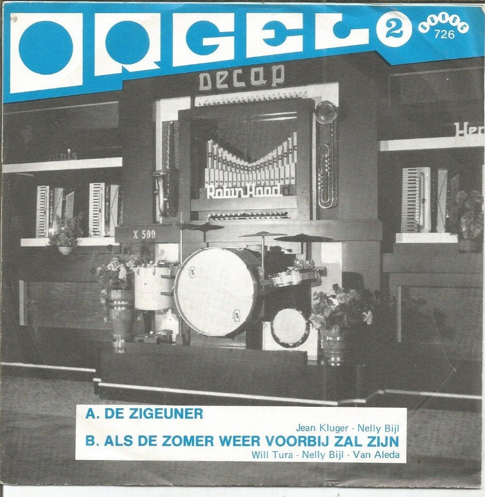Decap Organ Antwerp – Decap 2 (1971)     **topper**, Overige genres, 7 inch, Ophalen of Verzenden, Fotohoes