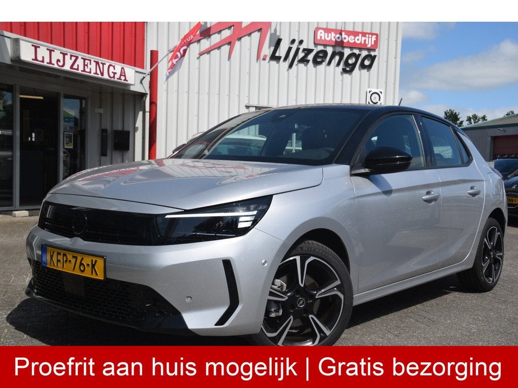 Opel Corsa 1.2 Turbo GS Carplay | LED | AC | Bluetooth | Cam, Voorwielaandrijving, Gebruikt, Euro 6, Handgeschakeld