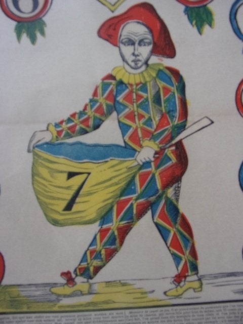 Het nieuw Arlequin Spel. / Le nouveau Jeu d’Arlequin. No. 52, 1800 - 1899, Ophalen of Verzenden, 31 cm, Blanco verso