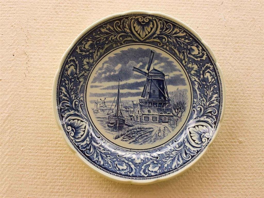 Boch Delfts Porseleinen Wandbord 51944, Antiek en Kunst, Ophalen of Verzenden