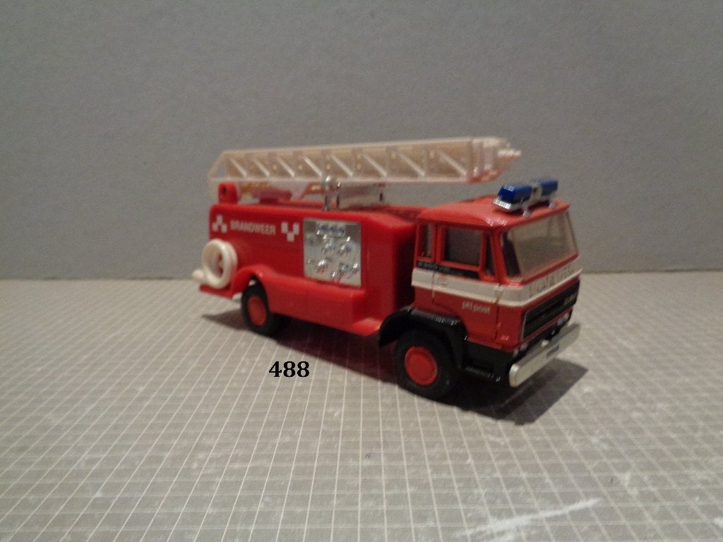 lion daf 2300 brandweer code 3, Ophalen of Verzenden, Zo goed als nieuw, Bus of Vrachtwagen, Lion Toys