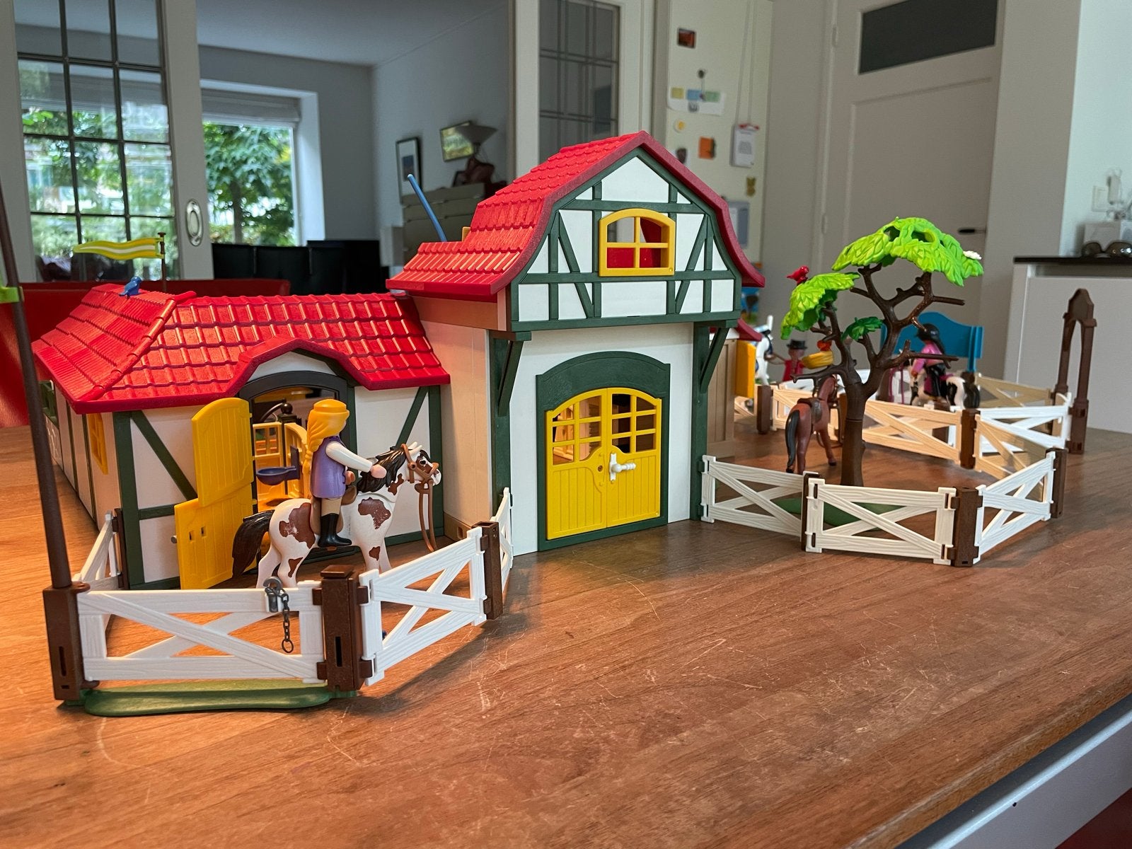 Playmobil Country Paardenmanege met veel extra's, Ophalen, Gebruikt, Gebouw, Complete set