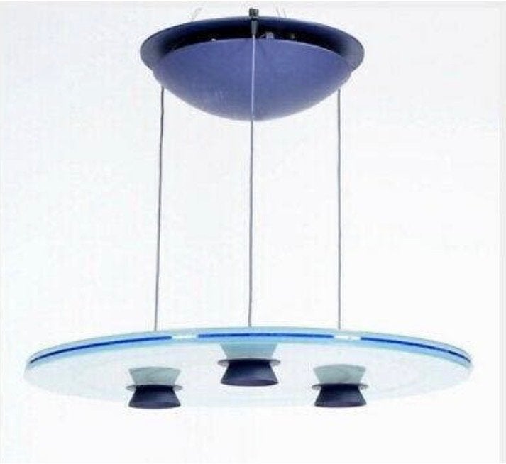 Arteluce Aurora 1040 Hanglamp - Italiaans Design, Ophalen, Gebruikt, Glas, Overige fittingen