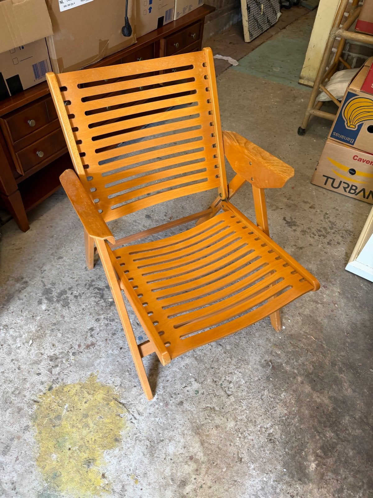 Mid Century opvouwbare loungestoel Rex - Niko Kralj, Ophalen