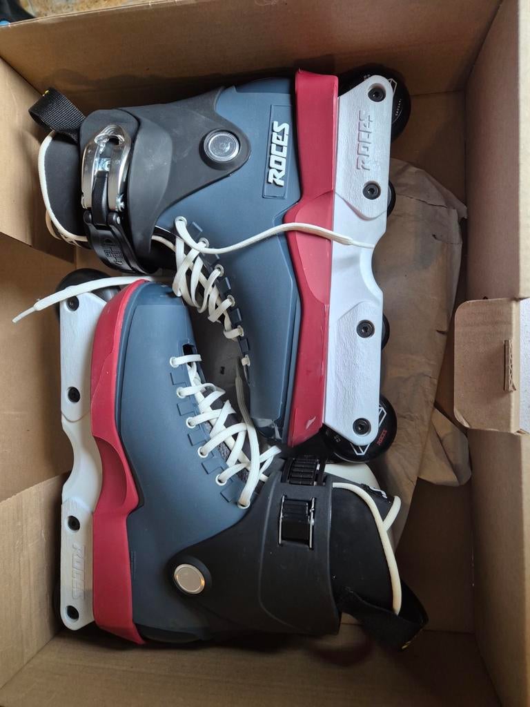 Roces M12 LO Nils Jansons Aggressive Inline Skates (EU 42), Verstelbaar, Ophalen of Verzenden, Zo goed als nieuw, Inline skates 4 wielen