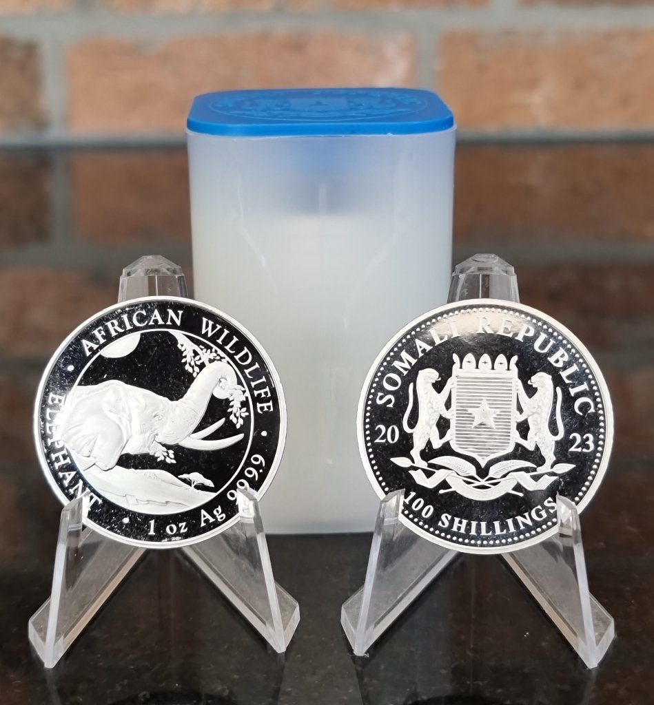 Willekeurig 500 x 1 oz .999 zilveren munten., Ophalen, Zilver