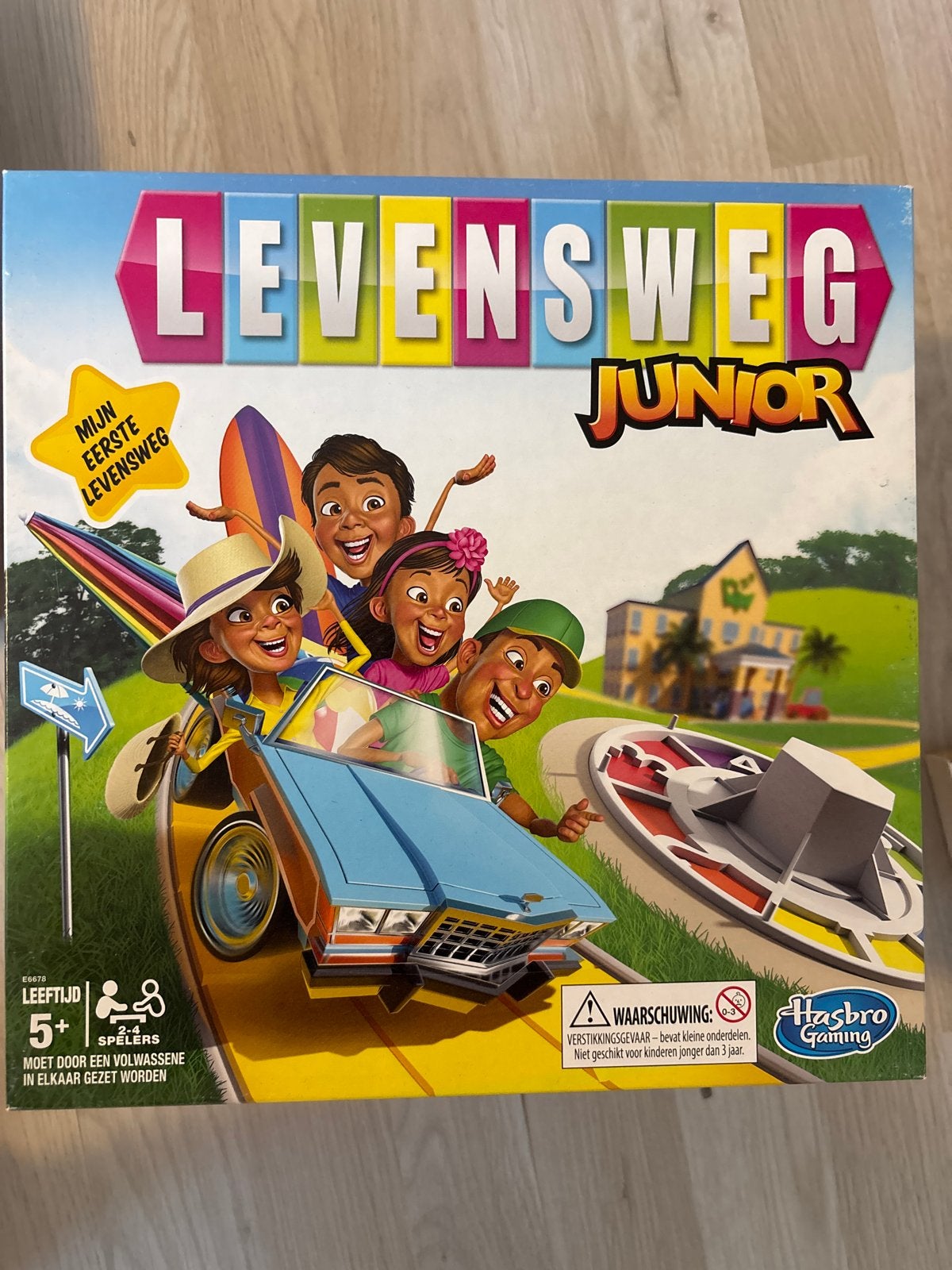 Levensweg Junior - Mijn Eerste Levensweg, Drie of vier spelers, Ophalen of Verzenden, Zo goed als nieuw