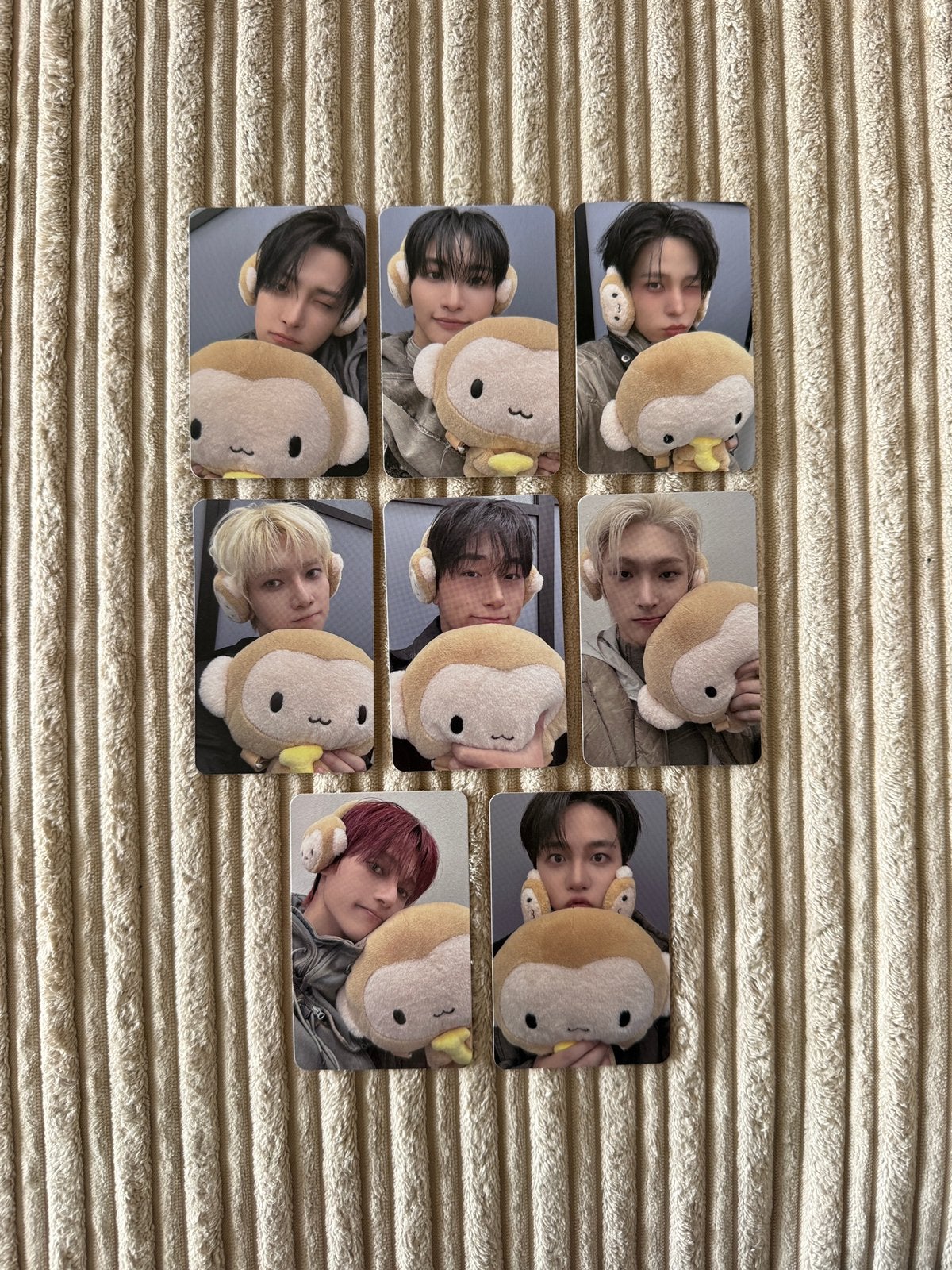 Ateez Fromm pobs monkey plush version Golden Hour part 4, Ophalen of Verzenden, Zo goed als nieuw, Foto of Kaart