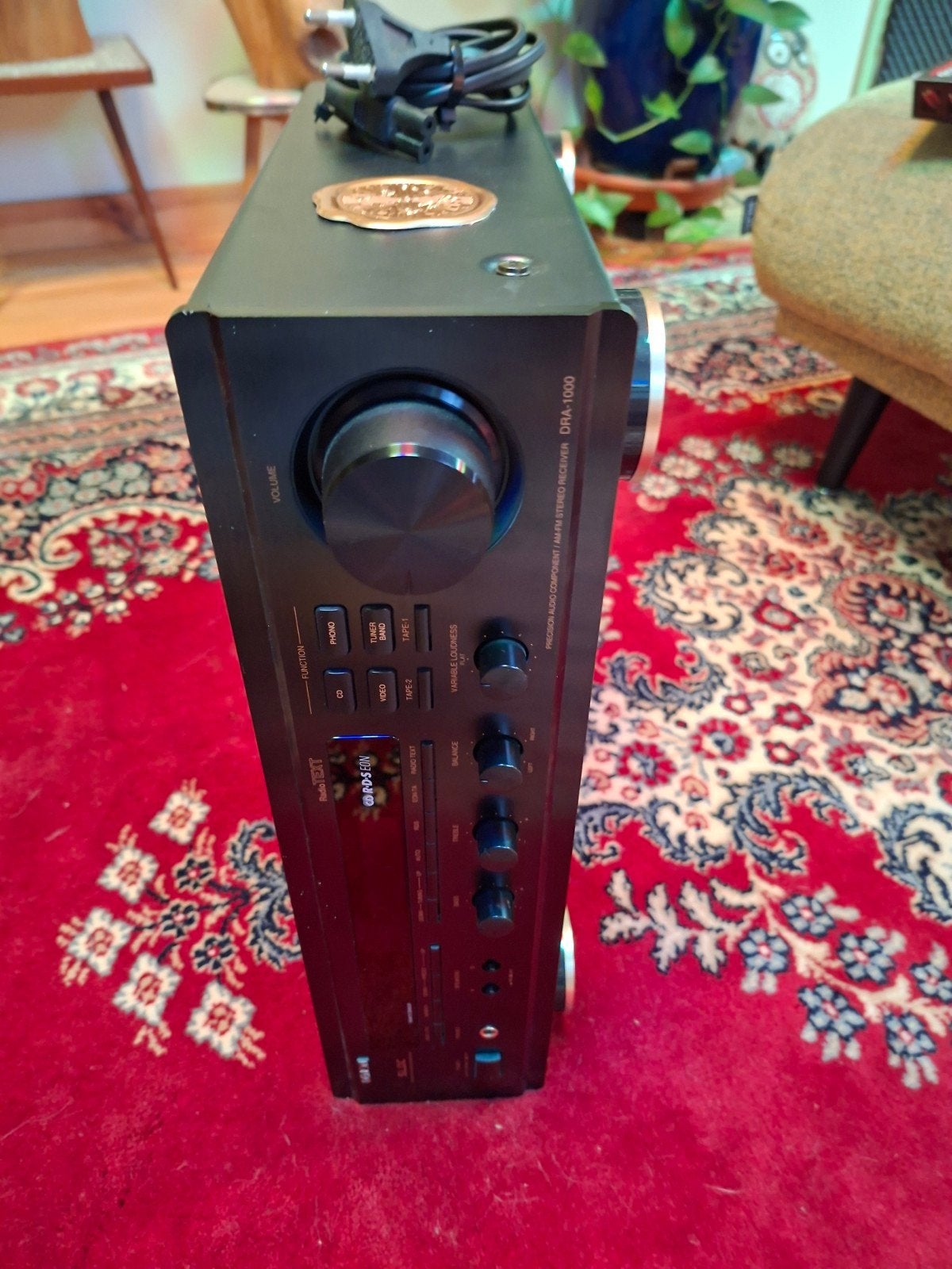 Denon DRA-1000 SLDC Tuner Versterker - 190 Watt, Gebruikt, Denon, Ophalen of Verzenden, 120 watt of meer