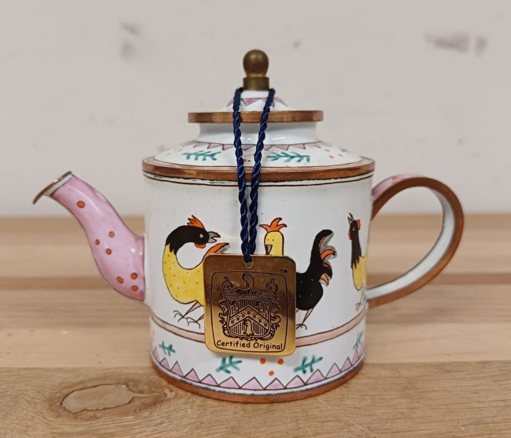 Charlotte di Vita miniatuurtheepot - edition: 254, Ophalen of Verzenden, Zo goed als nieuw