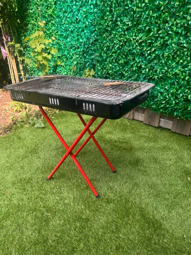 Compacte BBQ opvouwbaar - Ideaal voor picknicks!, Tuin en Terras, Tuintafels, Ophalen of Verzenden, Zo goed als nieuw