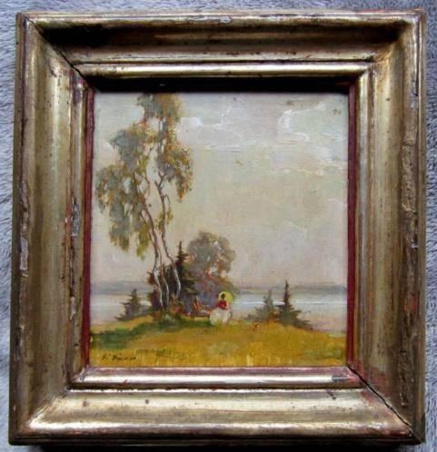 DUITS===Gustav EYER 1887-1946===het verliefde stel, Ophalen of Verzenden