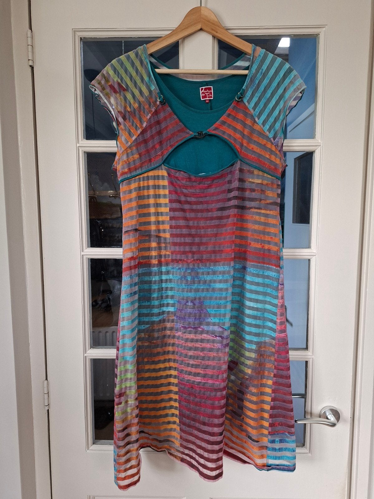 Aventures des Toiles jurk maat 44, Kleding | Dames, Jurken, Meerkleurig, Maat 42/44 (L), Ophalen of Verzenden, Zo goed als nieuw