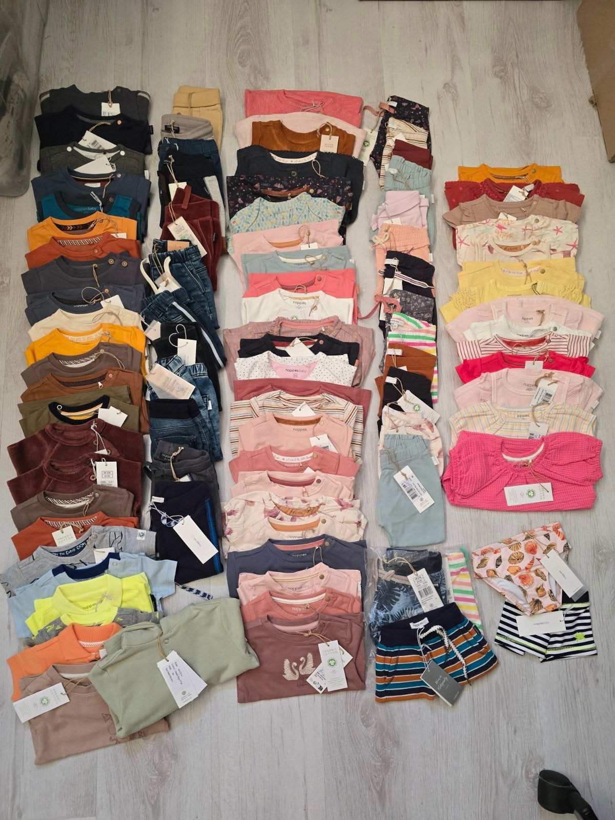 92 stuks nieuwe Noppies babykleding (zomer & winter), Ophalen of Verzenden, Nieuw, Jongetje of Meisje