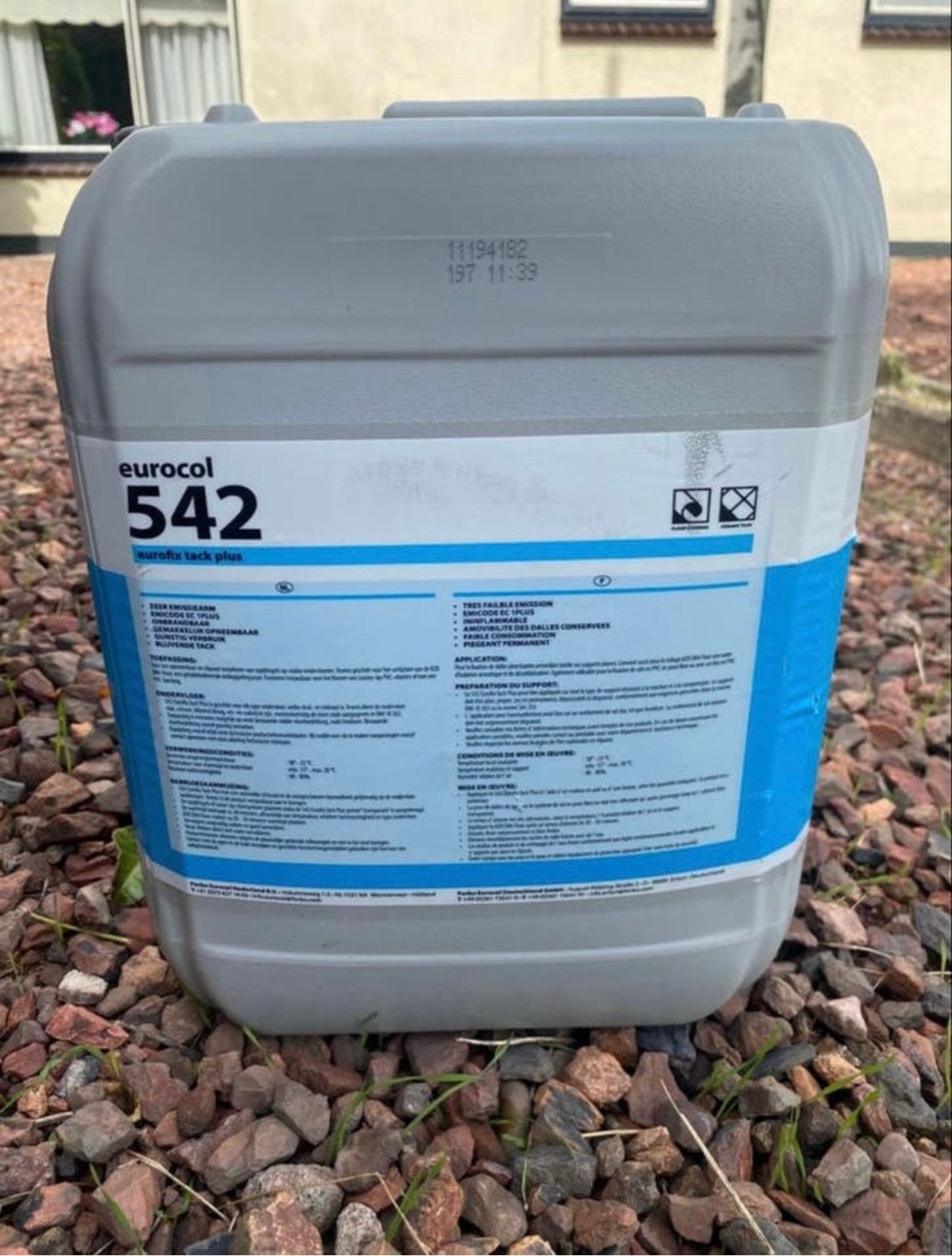 Eurocol 542 Eurofix Tack Plus, Ophalen, Zo goed als nieuw, Overige materialen