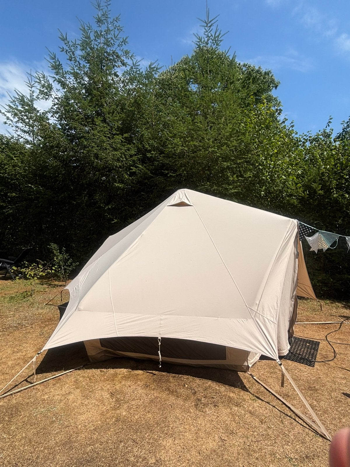 Obelink Sahara easy air opblaasbare Bell tent, Ophalen, Zo goed als nieuw, Tot en met 4