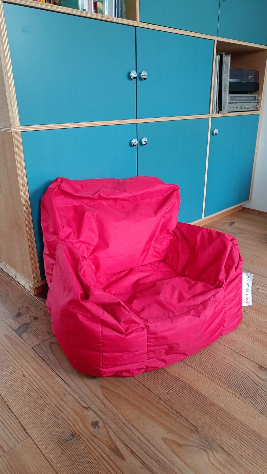 Sit&joy zitzak voor kinderen - rood, Ophalen, Rood, Eén