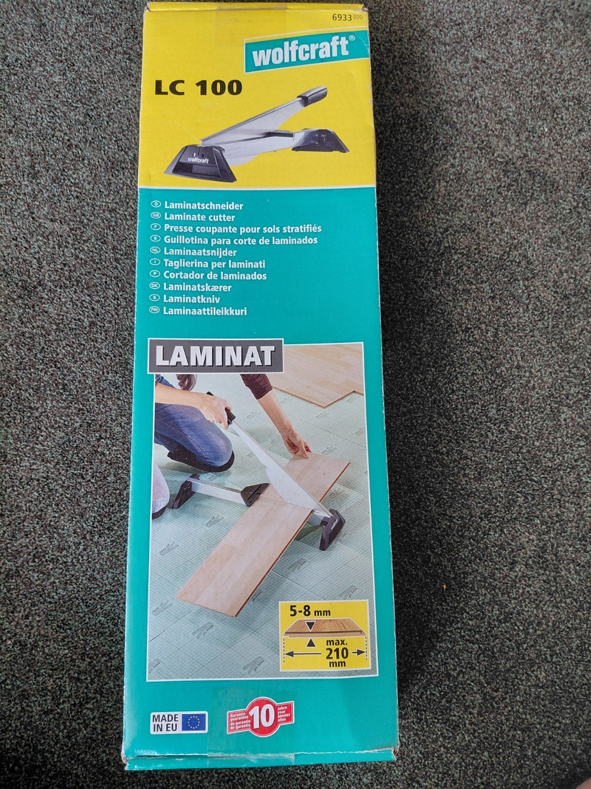 Wolfcraft LC 100 laminaatsnijder, Ophalen of Verzenden, Nieuw, Snijgereedschap, Overige merken