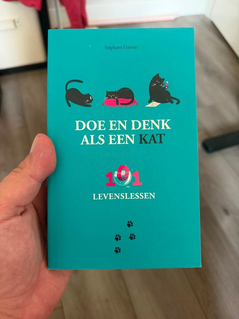 Doe en denk als een kat – 101 levenslessen, Ophalen of Verzenden, Zo goed als nieuw