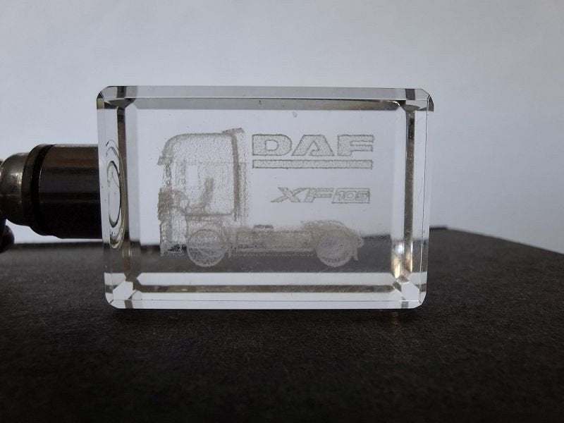 DAF XF 105 sleutelhanger in verpakking nieuw en mooi, Ophalen of Verzenden, Nieuw, Bus of Vrachtwagen