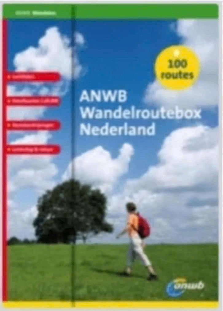 ANWB Wandelroutebox Nederland (met 98 wandelroutes), Ophalen of Verzenden, Zo goed als nieuw, Overige onderwerpen