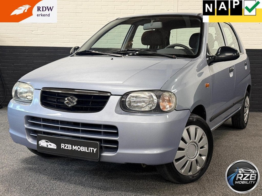 Suzuki Alto 1.1 GLS Elektrische ramen nieuwe APK NAP ORG NL, Auto's, Voorwielaandrijving, 750 kg, 4 cilinders, Origineel Nederlands