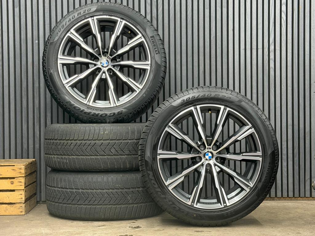 20 Inch Bmw X5 X6 Winterset G05 G06 G65 G66 6mm Pirelli€1349, Ophalen, Winterbanden, Banden en Velgen