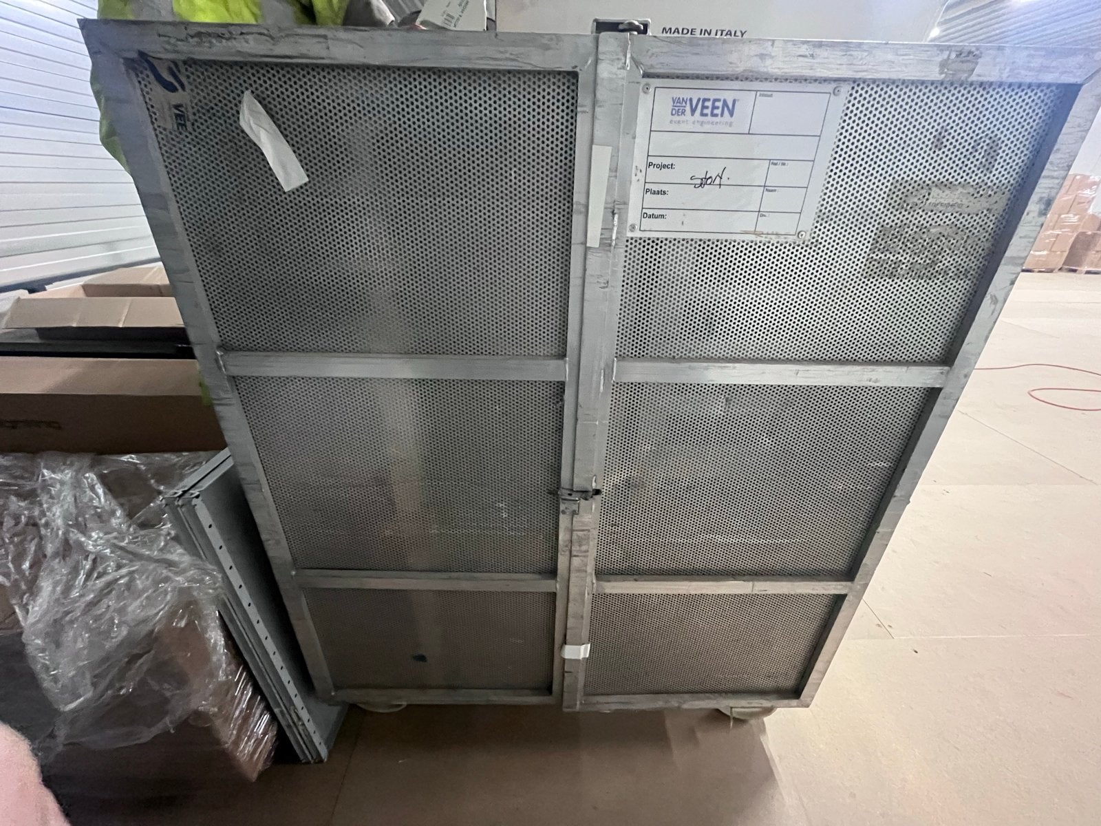 Grote transportkar met lades - Ideaal voor opslag, 100 liter of meer, Ophalen, Gebruikt, Transportkar