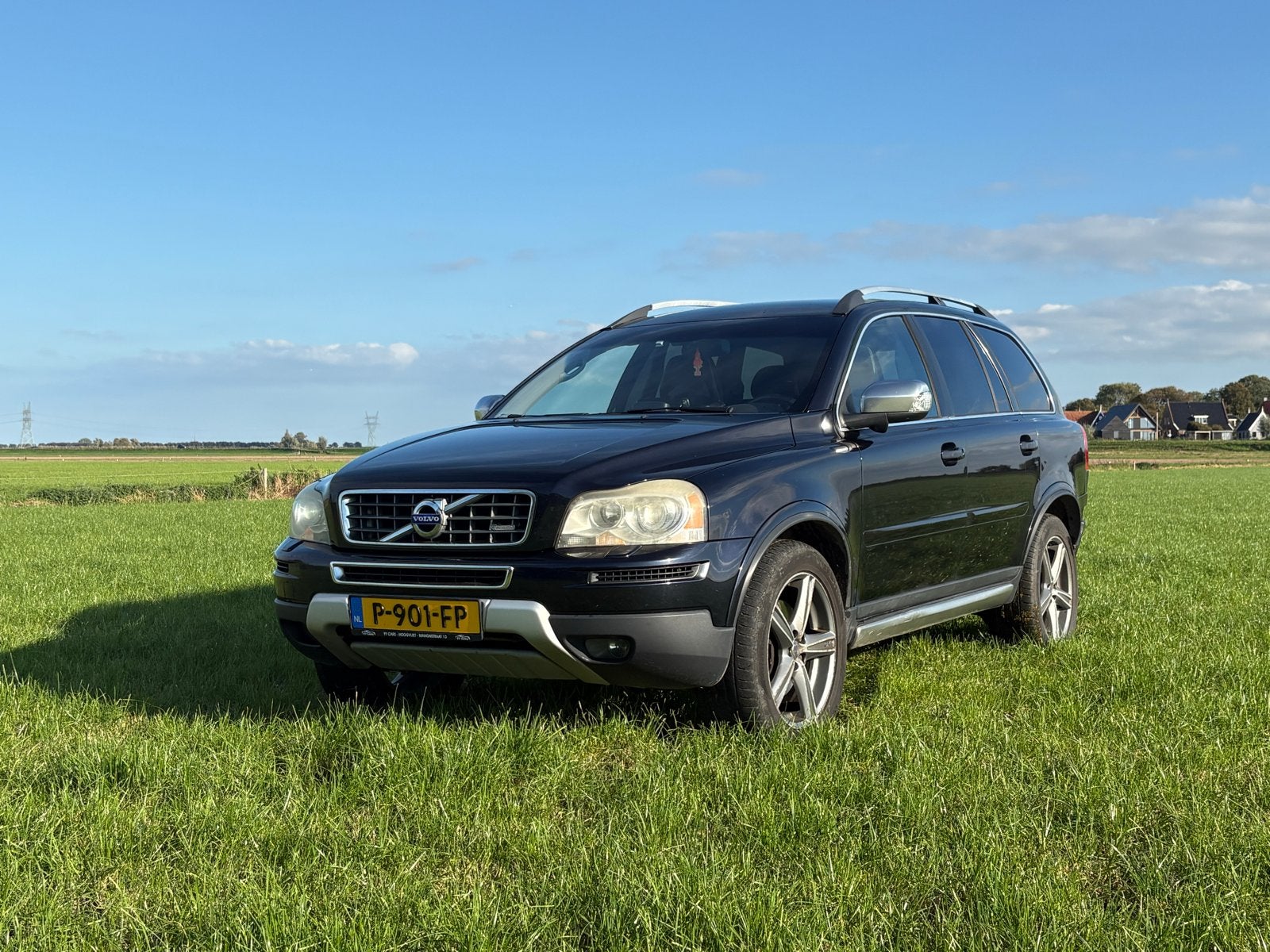 Volvo XC90 2.4 D5 Geartronic 7-SEATER 2010 Blauw, 7 stoelen, Diesel, Vierwielaandrijving, SUV of Terreinwagen