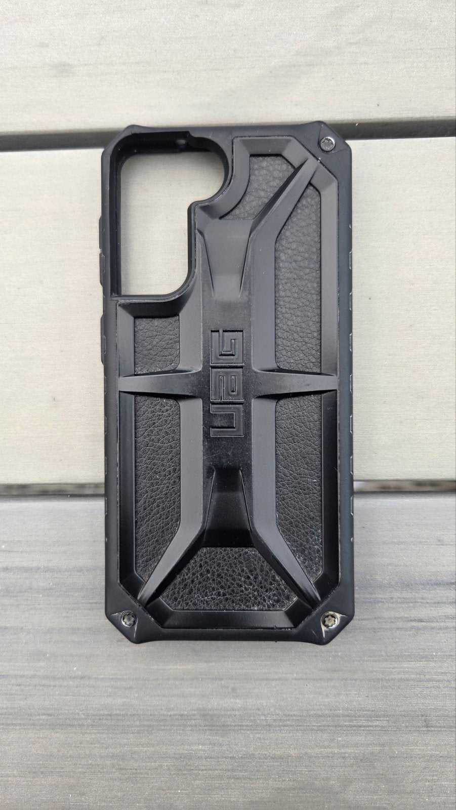 Te koop: UAG zwarte telefoonhoes voor Samsung S21, Ophalen of Verzenden, Gebruikt, Frontje of Cover
