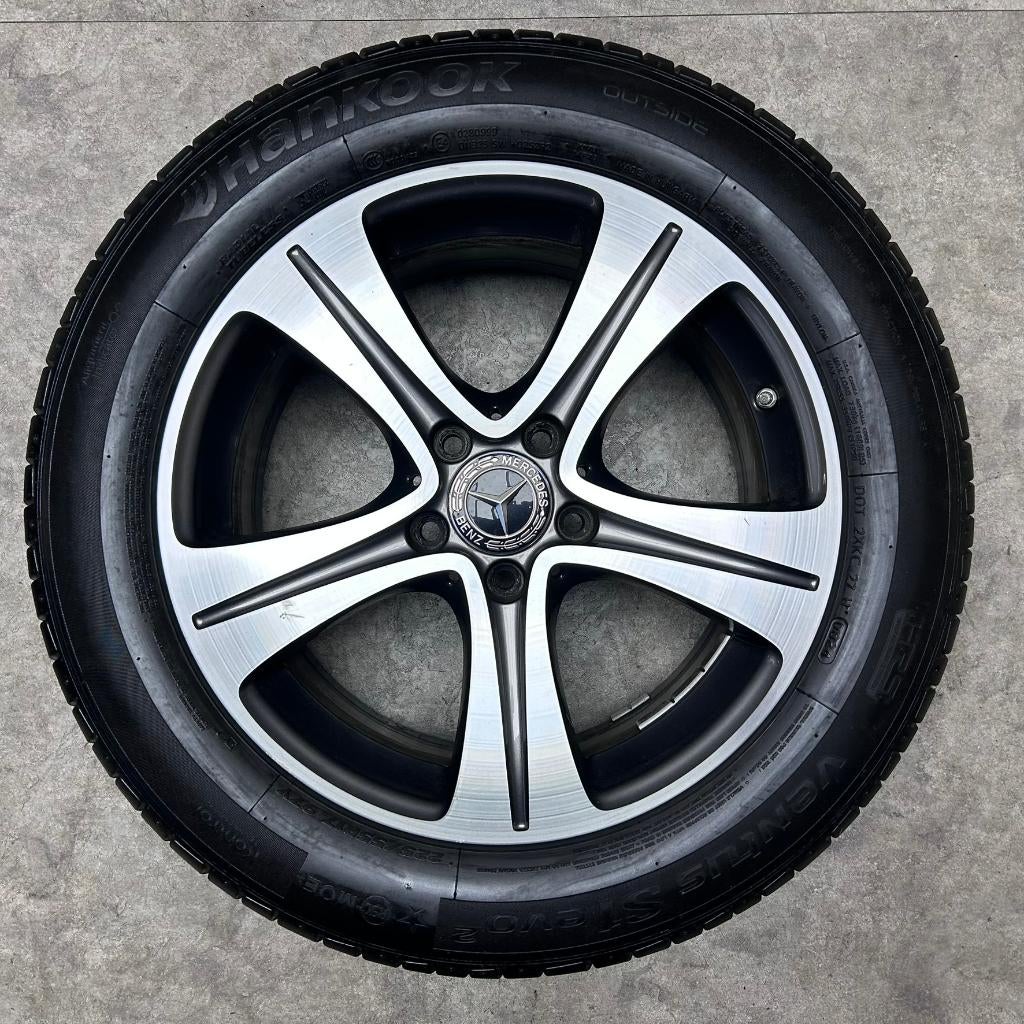 17 inch originele velgen + zomerbanden MB E klasse W213, Banden en Velgen, 17 inch, Ophalen of Verzenden, Mercedes