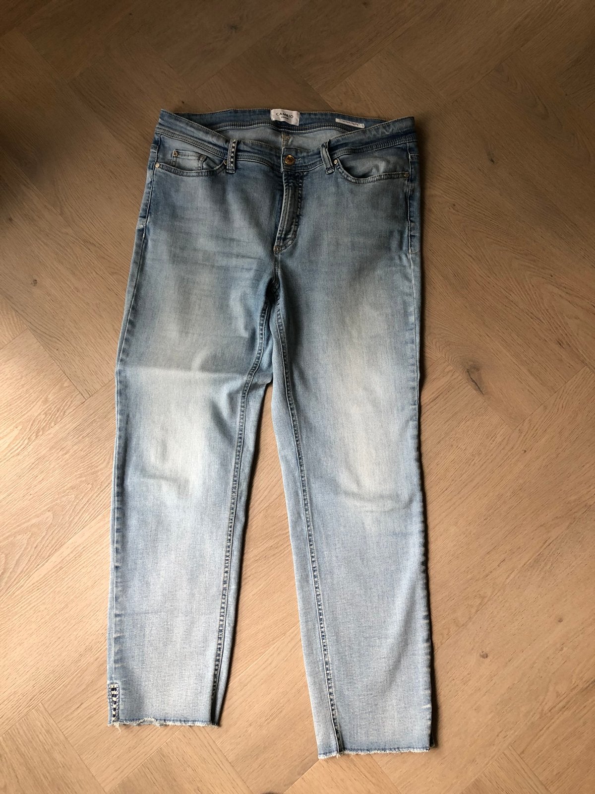 Cambio jeans licht blauwe maat 44, Ophalen of Verzenden, Zo goed als nieuw, Blauw, W33 - W36 (confectie 42/44)
