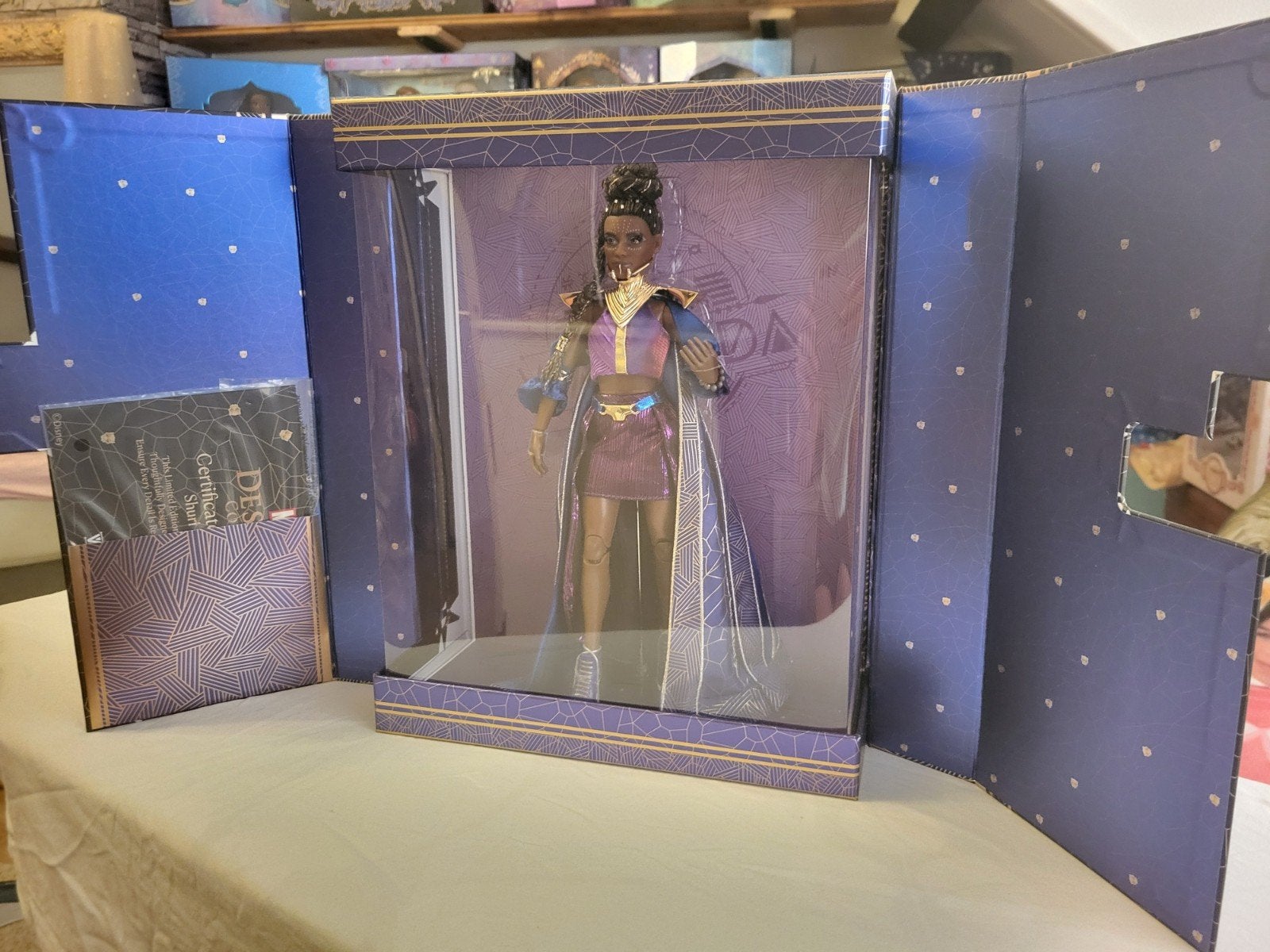 Black Phanter Wakanda Shuri Disney Limited edition doll, Verzamelen, Ophalen of Verzenden, Overige figuren, Nieuw, Beeldje of Figuurtje