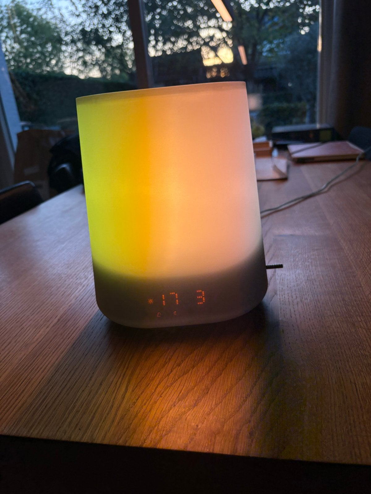 Philips Wake-up Light HF3475 - Goed werkend, Ophalen of Verzenden, Gebruikt, Digitaal
