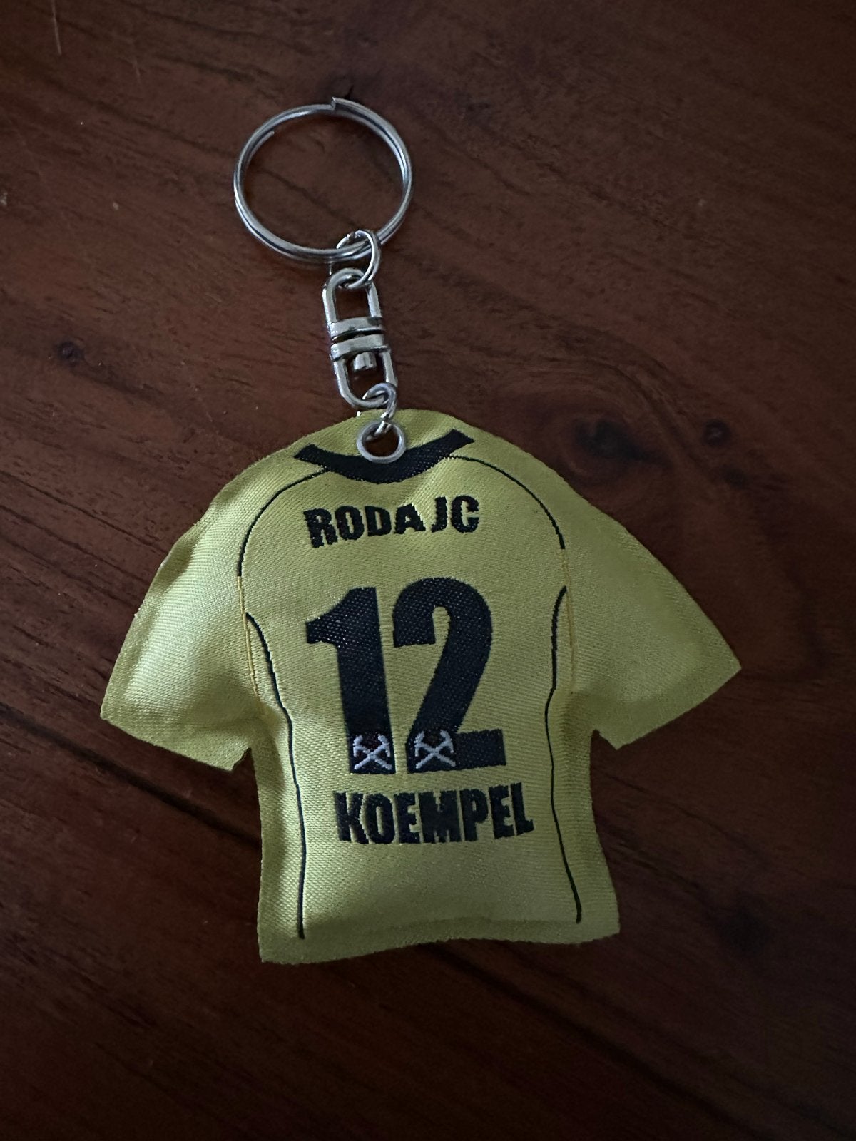 Roda JC Shirt Sleutelhanger - Koempel 12, Ophalen of Verzenden, Nieuw, Roda JC, Overige typen