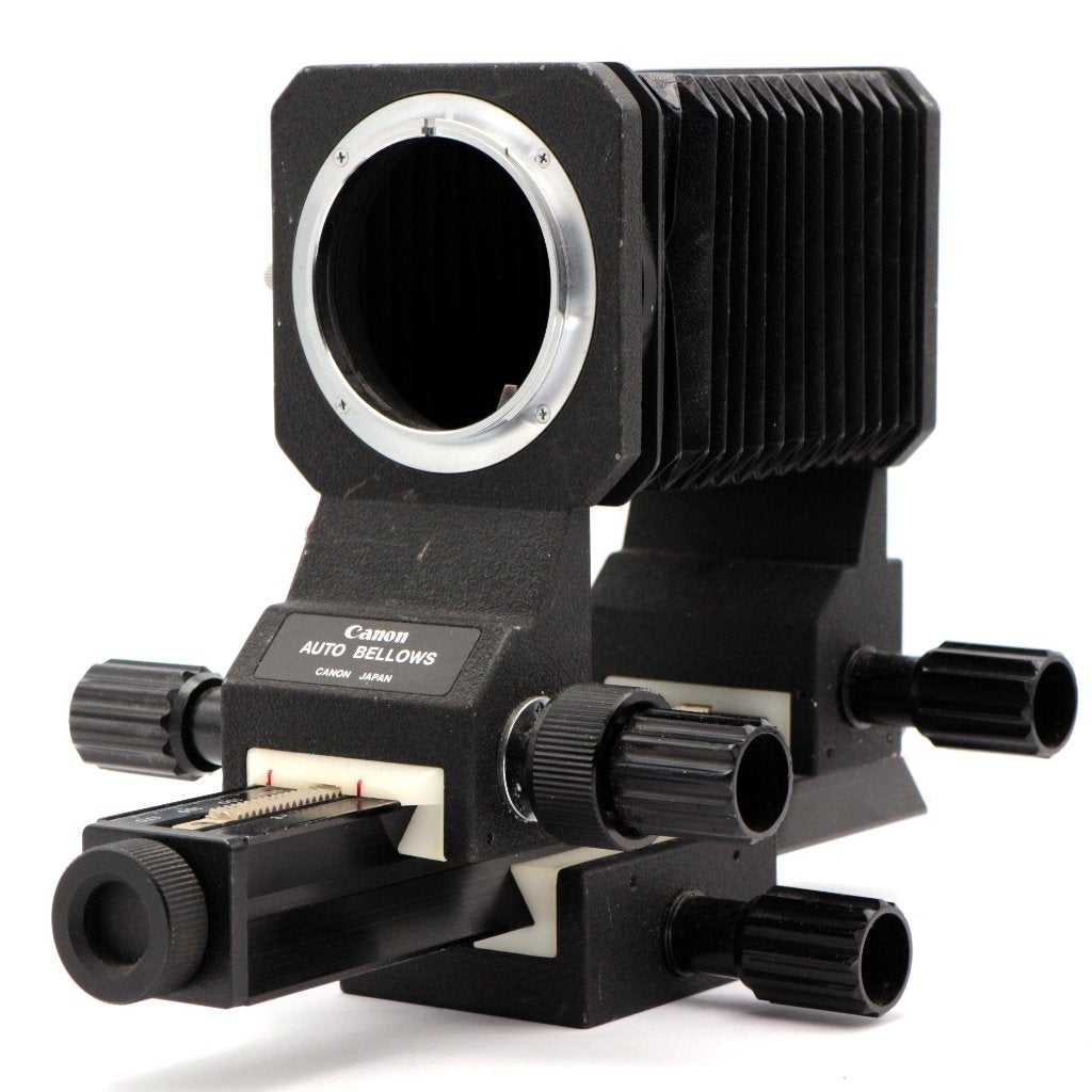 Canon Auto Bellows Canon FD + Dubbele draadontspanner, Handmatige focus, Canon, Canon FD, Ophalen of Verzenden