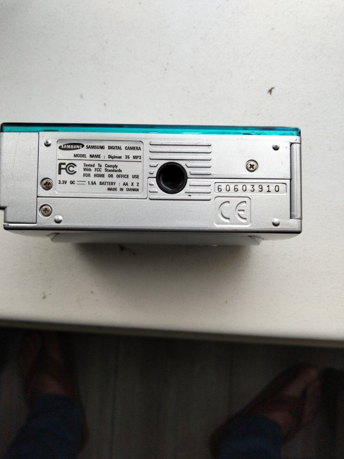 Samsung Digimax 35 MP3 Digitale Camera - Vintage Compact, Ingebouwde flitser, Gebruikt, Ophalen of Verzenden, Compactcamera