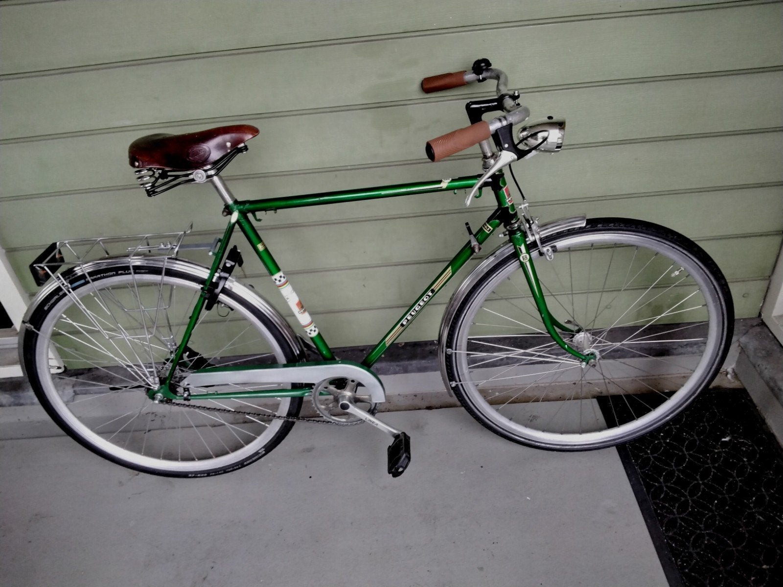 Vintage Herenfiets 57 cm Rijklaar!, Fietsen en Brommers, Ophalen, Terugtraprem, Jaren '60 of nieuwer, 55 tot 59 cm