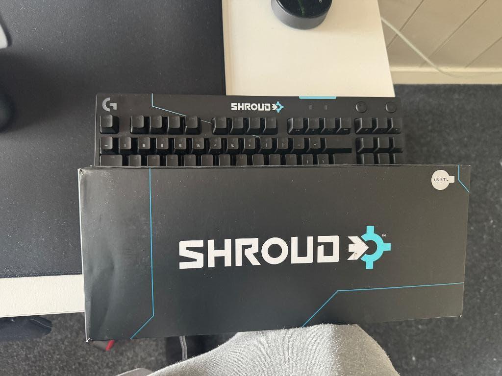 Gaming Keyboard G Pro Shroud Edition, Logitech, Gaming toetsenbord, Ophalen of Verzenden, Zo goed als nieuw