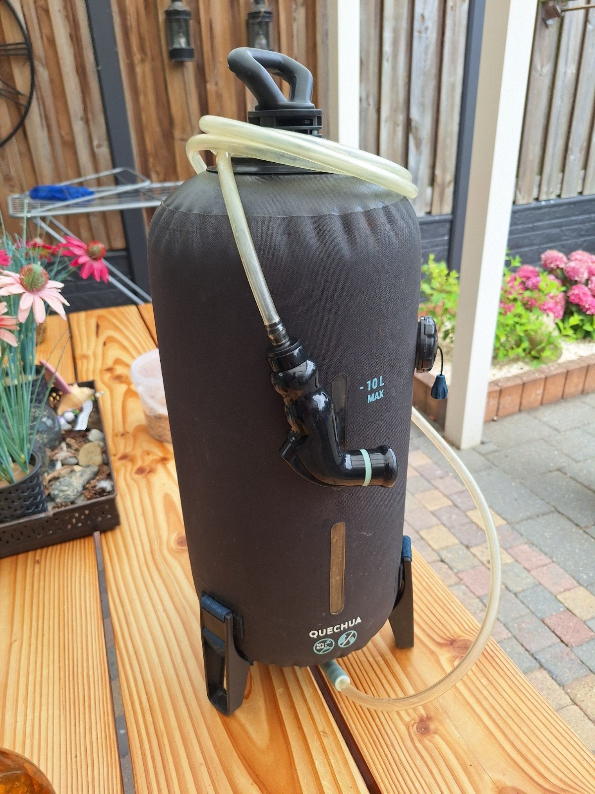 Quechua solar buitendouche, Caravans en Kamperen, Kampeeraccessoires, Ophalen of Verzenden