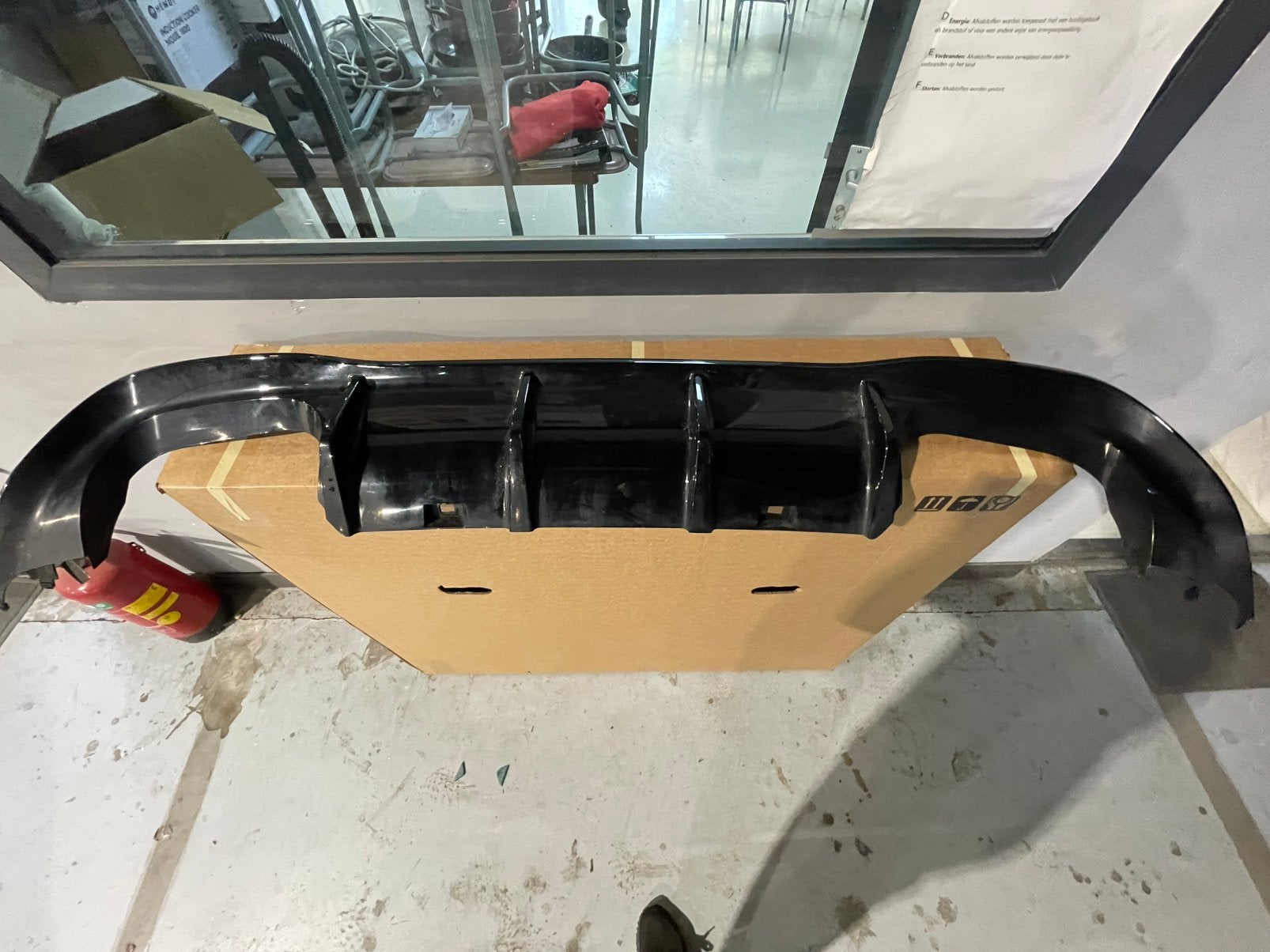 Vw golf 8 R.  Ahterbumper, Ophalen, Bumper