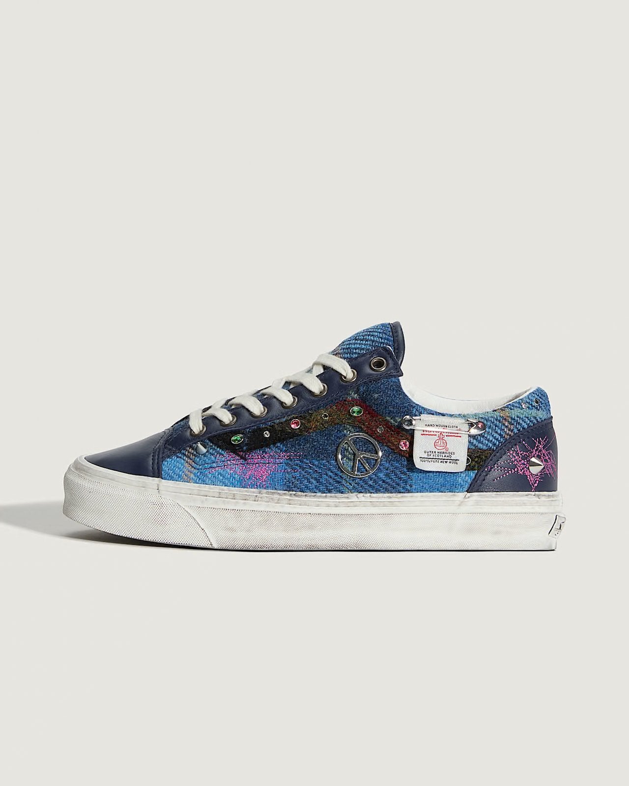 Vans Old Skool 36 Harris Tweed Blue Multi (44), Ophalen of Verzenden, Nieuw